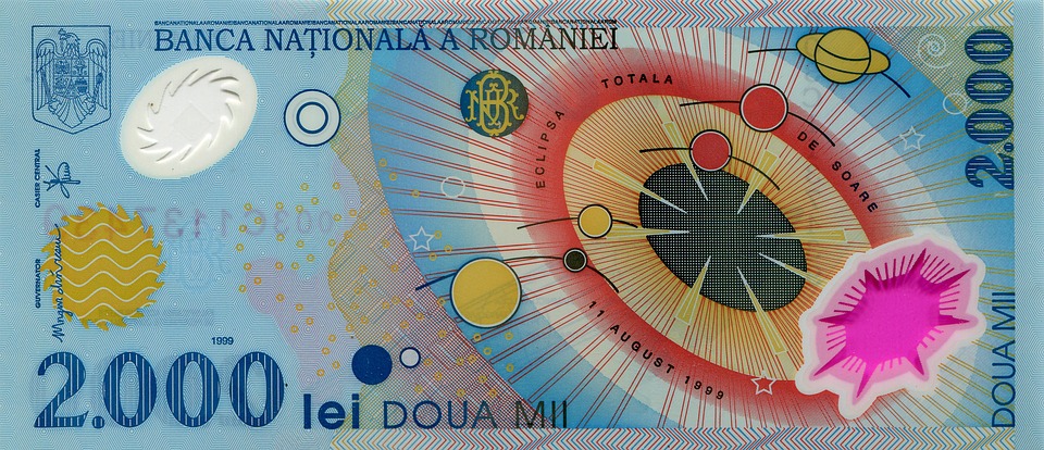 rumunská bankovka